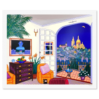 "Interior with Magritte" LE 28x33 Serigraph on Paper by Fanch (Artova) at PristineAuction.com