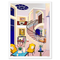 "Interior with Klimt" LE 34x40 Serigraph on Paper by Fanch (Artova) at PristineAuction.com