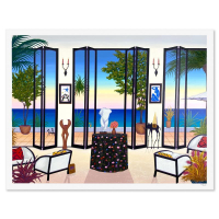 "Interior Dalinean" LE 39x30 Serigraph on Paper by Fanch (Artova) at PristineAuction.com