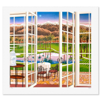"Palm Springs" LE 30x33 Lithograph on Paper by Fanch (Artova) at PristineAuction.com