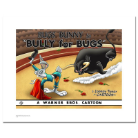 "Bully for Bugs III" LE 20x16 Giclee on Paper from Looney Tunes (Artova) at PristineAuction.com