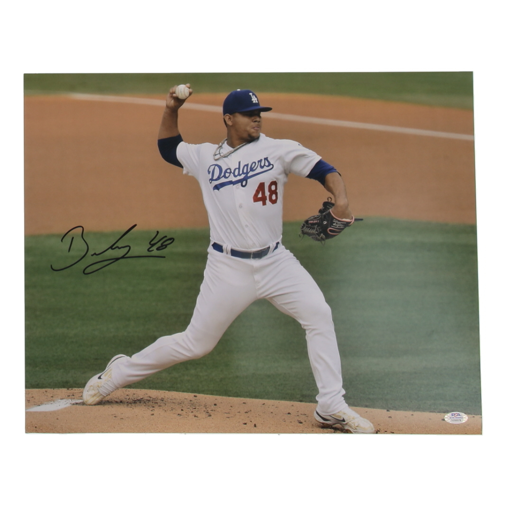 Brusdar Graterol Signed Dodgers 16x20 Photo (PSA) at PristineAuction.com