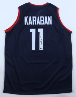 Alex Karaban Signed Jersey (Beckett) at PristineAuction.com