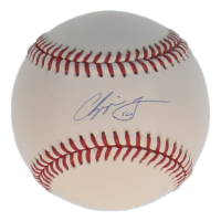 Chipper Jones Signed OML Baseball (Beckett) at PristineAuction.com
