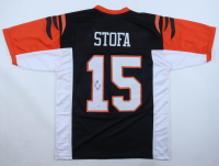 John Stofa Signed Jersey Inscribed "1st Bengal" (JSA) at PristineAuction.com