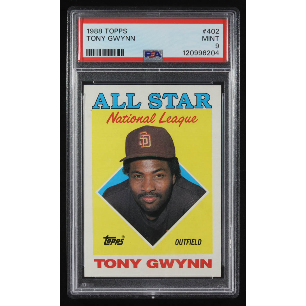 Tony Gwynn 1988 Topps All Star #402 (PSA 9) at PristineAuction.com