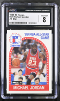 Michael Jordan 1989-90 Hoops All-Star #21 (CGC 8) at PristineAuction.com