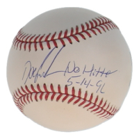 Dwight "Doc" Gooden Signed OML Baseball Inscribed "No Hitter 5-14-96" (Beckett) at PristineAuction.com