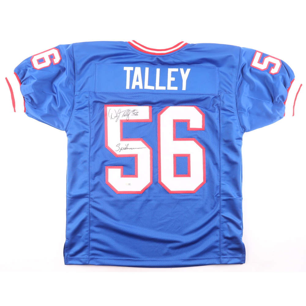 Darryl Talley Signed Jersey Inscribed "Spiderman" (JSA) at PristineAuction.com