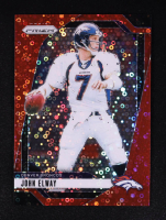 John Elway 2024 Panini Prizm Prizms No Huddle Red #89 #22/75 at PristineAuction.com