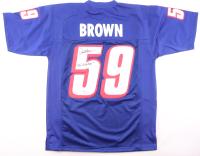 Vincent Brown Signed Jersey Inscribed "'The Undertaker'" (JSA) at PristineAuction.com