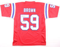 Vincent Brown Signed Jersey Inscribed "'The Undertaker'" (JSA) at PristineAuction.com