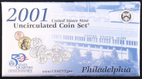 2001 United States Philadelphia Mint Proof Set of (10) Coins at PristineAuction.com