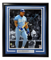 Bo Jackson Signed Royals Custom Framed Photo (Beckett) at PristineAuction.com