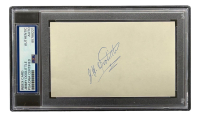 Jimmy Doolittle Signed 3x5 Index Card (PSA) at PristineAuction.com