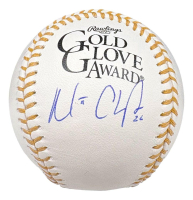 Matt Chapman Signed Gold Glove Logo Baseball (Beckett) at PristineAuction.com