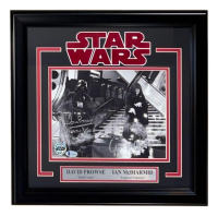 Dave Prowse & Ian McDiarmid Signed "Star Wars" Custom Framed Photo (Beckett) at PristineAuction.com