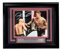 Dustin Poirier Signed UFC Custom Framed Photo (JSA) at PristineAuction.com