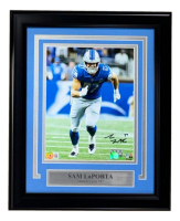 Sam LaPorta Signed Lions Custom Framed Photo (Beckett) at PristineAuction.com