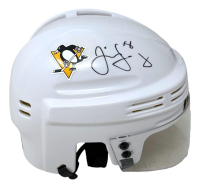 Jaromir Jagr Signed Penguins Mini Helmet (JSA) at PristineAuction.com