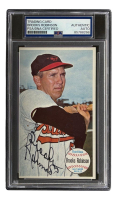 Brooks Robinson Signed 1964 Topps Giants #50 (PSA) at PristineAuction.com