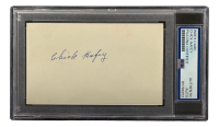Chick Hafey Signed 3x5 Index Card (PSA) at PristineAuction.com