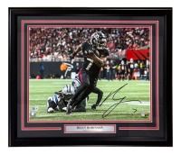 Bijan Robinson Signed Falcons Custom Framed Photo (Beckett) at PristineAuction.com