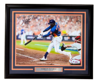 Yordan Alvarez Signed Astros Custom Framed Photo (Beckett) at PristineAuction.com