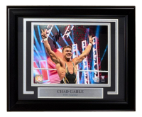 Chad Gable Signed WWE Custom Framed Photo (Fanatics) at PristineAuction.com
