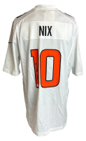 Bo Nix Signed Broncos Nike Authentic Jersey (Beckett) at PristineAuction.com
