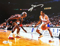 Allen Iverson Signed 76ers 8x10 Photo (JSA) at PristineAuction.com