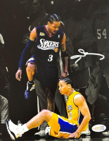Allen Iverson Signed 76ers 8x10 Photo (JSA) at PristineAuction.com