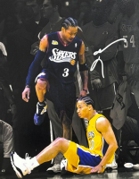 Allen Iverson Signed 76ers 16x20 Photo (JSA) at PristineAuction.com
