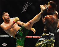 Dricus Du Plessis Signed UFC 11x14 Photo (JSA) at PristineAuction.com