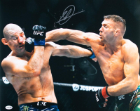 Dricus Du Plessis Signed UFC 16x20 Photo (JSA) at PristineAuction.com