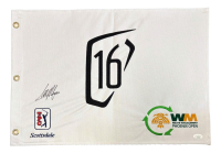 Collin Morikawa Signed PGA Phoenix Open Golf Flag (JSA) at PristineAuction.com