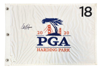 Collin Morikawa Signed 2020 PGA Championship Golf Flag (JSA) at PristineAuction.com