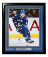 Daniel Sedin Signed Canucks Custom Framed Photo (JSA) at PristineAuction.com