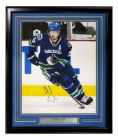 Henrik Sedin Signed Canucks Custom Framed Photo (JSA) at PristineAuction.com
