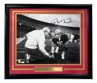 Joe Montana Signed 49ers Custom Framed Photo (JSA & Beckett) at PristineAuction.com