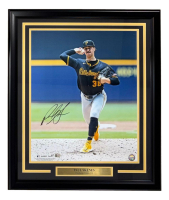 Paul Skenes Signed Pirates Custom Framed Photo (MLB) at PristineAuction.com