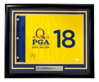 Brooks Koepka Signed 2025 PGA Championship Custom Framed Golf Flag (JSA) at PristineAuction.com