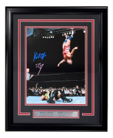 Kurt Angle & Rob Van Dam Signed Patriots Custom Framed Photo (JSA) at PristineAuction.com