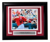 Albert Pujols Signed Angels Custom Framed Photo (JSA) at PristineAuction.com