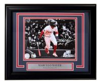 Marcelo Mayer Signed Red Sox Custom Framed Photo (Fanatics) at PristineAuction.com