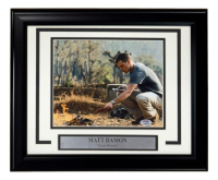 Matt Damon Signed "Jason Bourne" Custom Framed Photo (PSA) at PristineAuction.com