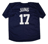 Jace Jung Signed Jersey (Beckett) at PristineAuction.com