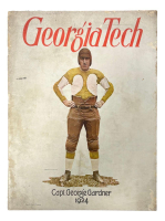 1924 Georgia Tech Yellow Jackets Football Yearbook Program at PristineAuction.com