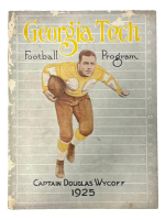 1925 Georgia Tech Yellow Jackets Football Yearbook Program at PristineAuction.com
