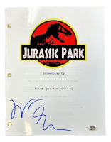 Jeff Goldblum Signed "Jurassic Park" Movie Script (PSA) at PristineAuction.com